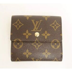 Authentic LOUIS VUITTON Monogram Portefeiulle Elise Leather Wallet #25873